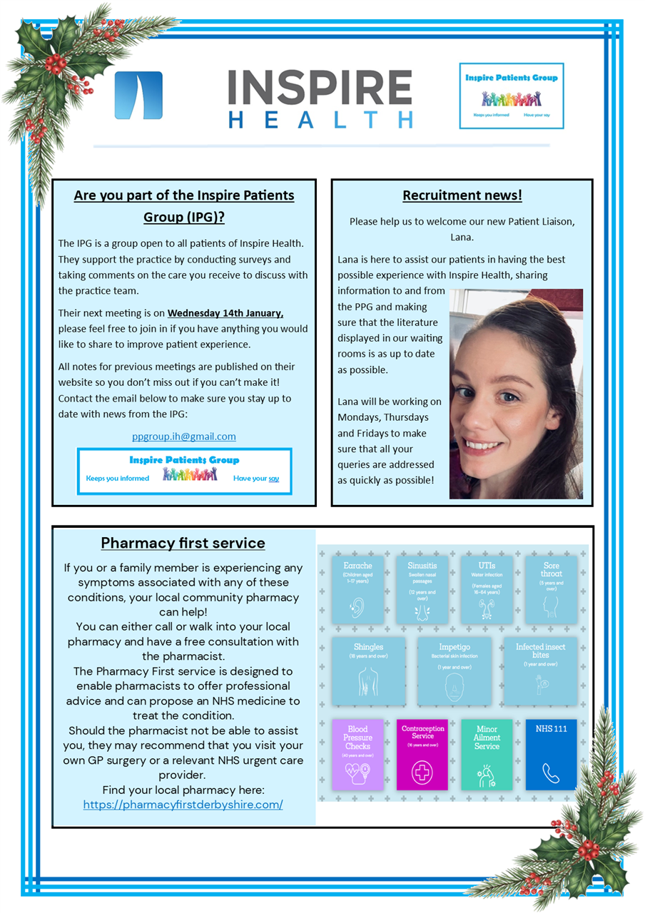 IH Newsletter Winter 2025 - 2